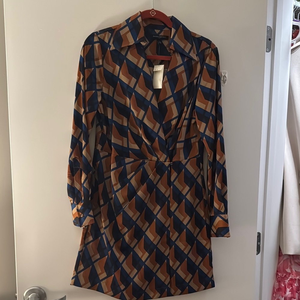 Brand new chic geometric dress with tags